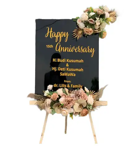 Papan Bunga Akrilik Abeli Dalam